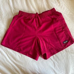 RASPBERRY PINK PATAGONIA SHORTS